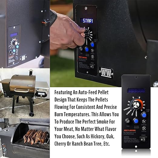 Replacement Parts for Camp Chef Digital Temperature Controller Kit,Compatible with Camp Chef Wood Pellet Grills,with 2 Meat Probe,Temperature Sensor