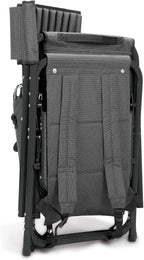 Picnic TIME NFL Unisex-Adult NFL Fusion Camping Chair with Side Table and Soft Cooler, Beach Chair for Adults, Lawn Chair