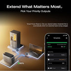 EF ECOFLOW Portable Power Station DELTA 3 Max Plus, 2048Wh LiFePO4 Battery, Solar Generator (Solar Panel Optional), 3000W Max Output, Fast 0–80% Recharge in 64mins, Reliable Home Backup & RV Camping