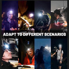 owl headlamp,Ultra-Bright Compact and Lightweight, Three-Gear Lighting Mode, Available for Hiking, Camping, Night Riding and patrolling