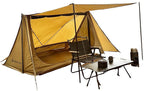 Hot Tent with Stove Jack – 4 Season Waterproof & Windproof Shelter for 1–4 People, Lightweight for Camping, Hiking, Hunting & Fishing