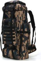 Hiking Backpack for Men 70L/100L Camping Backpack Military Rucksack Molle 3 Days Assault Pack for Climbing | Camping Backpack, 3 Days Assault Pack, for Climbing