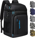 Capolo Cooler Backpack Insulated Leak Proof 36/45 Cans, Soft Camping Bacpack Cooler Thermal Bag Ice Chest, Portable Waterproof Travel Cooler Bag for Lunch Beach Picnic Shopping