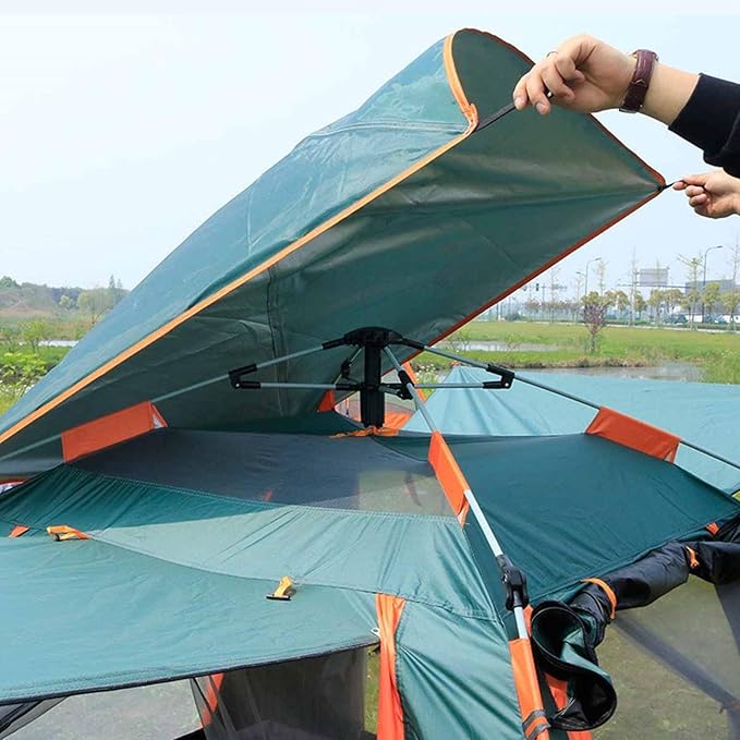 Tent 6-7 People Open Tents Outdoor Camping Hiking Automatic Season Tents Family Camping Tent