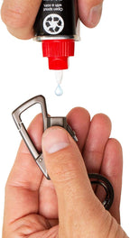 SURVIVE Permanent Match Bottle Opener Metal Keychain, Reusable Survival Fire Starter Lighter, Emergency Waterproof Striker Stick Kit