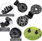 40pack Shade Cloth Clips, Reusable Heavy Duty Sunshade Cloth Fixing Hoops, Detachable Plastic Round Lock Grip Shade Net Tarp Clamps for Garden Greenhouse Outdoor Netting Shade Fabric Hangers