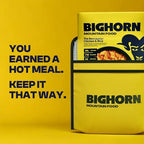 Bighorn Insulated Bag for Backpackers - Durable Small Insulated Pouch for Freeze Dried Backpacking Meals - Packs Flat, Lightweight, Aids Rehydration, Keeps Food Hot, 10 ¼” x 7 ½” x 3 ½”, 1.5oz