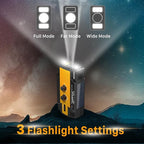 FosPower NOAA Emergency Weather Radio A3 14800mWh Portable Power Bank, AM/FM, USB/Solar/Hand Crank Charging, SOS Alarm & Flashlight for Indoor/Outdoor Emergency - Orange