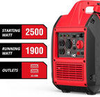 PowerSmart 2500-Watt Portable Inverter Generator with Super Quiet for Camping