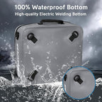 Waterproof PVC Paddleboard Cooler Deck Bag - 12 Can Soft Insulated Cooler for Paddleboarding, Camping, Kayaking
