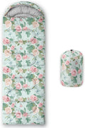 Kids Sleeping Bag for Boys Girls,Rocket Moon Print-Lightweight Warm Portable Outdoor Indoor-Waterproof Cold Weather Resistant Sleeping Bag for Camping Hiking
