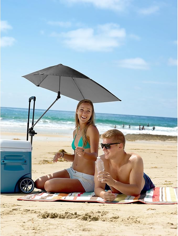Sport-Brella Versa-Brella SPF 50+ Adjustable Umbrella with Universal Clamp