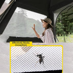 Tents for Camping, Auto One Touch Tent Pop-Up Camping Tent,Weatherproof Backpacking Tent, Easy Setup UV Cut Sun Shelter Tent for Outdoor Family Gathering. 210 * 210 * 140cm Silver-Glue