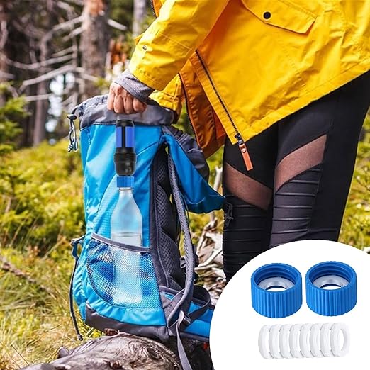 Multipurpose Coupler Set for Camping Hiking Water Purification Devices Water Filter Coupling Kits Water Coupler Accessories