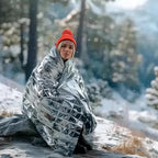 Altland 100 Pack of Emergency Blankets - Bulk Heat Reflective Blankets for Winter Survival Kits, Disaster Preparedness, Cold Weather Camping, and Homeless Care Packages
