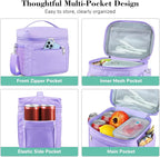 DALINDA Lunch Bag Cooler Bag Lunch Box for Women Men, Insulated Leak Proof LunchBox Lightweight for Picnic,Grocery,Beach,Camping,Travel,Work