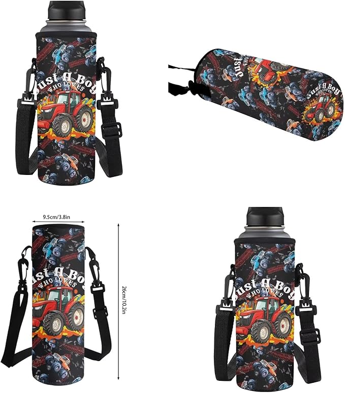 Boys Bookbag Age 8-10 6-8 Truck Backpack and Lunch Box Set Boys Kids School Backpack Elementary 17 Inch Back Pack Lightweight Travel Rucksack
