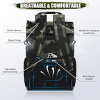 Tactical Backpack Cooler, AYAMAYA Leakproof 40 Cans Soft Cooler Backpack with Handle, Waterproof Insulated Tactical Lunch Box Bag for Work, Beach, Travel, Camping, Picnic, Hiking
