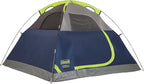 Coleman Sundome Camping Tent with Rainfly, 2/3/4/6 Person Tent Sets Up in 10 Mins, Weatherproof Shelter for Camping, Festivals, Backyard, Sleepovers, & More