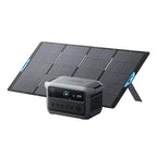 Anker SOLIX C2000 Gen 2 Portable Power Station with 400W Solar Panel, 2,400W (Peak 4,000W) Solar Generator, Full Charge in 58 Min, 2048wh LiFePO4 Battery for Home Backup, Power Outages, and Camping