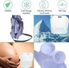 16-Pack Collapsible Water Containers (2.6 Gallon / 10L Each) - BPA Free Food Grade Water Storage Bags - Leak-Proof & Reusable for Camping, RV, Hiking & Home Backup (42 Gallons Total)