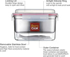 Flameless Self-Heating Lunch Box – Portable Food Warmer Oven BC-003/BC-007 – Large/ Extra Large Capacity – Heats Meals, MREs & Cans Under 10 Min – Camping, Travel, Office, Emergency