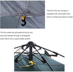 Tent Beach Folding Tents Automatic 1-2 Person and Awning for Outdoor Camping Family Camping Tent