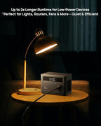 2026 Portable Power Station 350W, 288Wh LiFePO4 Battery Backup, Power Bnak with AC Outlet 110V/ 700W Surge, Solar Generator Fast Charging for Camping Essentials, Hurricane Emergency, Home, Road Trips