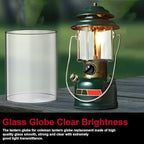 Lantern Glass Replacement for Coleman Lanterns Glass Globe Compatible with Coleman Propane Lantern glass,for Coleman 288 Lantern Globe for Coleman Lantern Globe Replacement for Coleman Lantern Parts