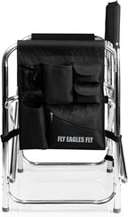 Picnic TIME NFL Unisex-Adult NFL Sports Chair with Side Table, Beach Chair, Camp Chair for Adults