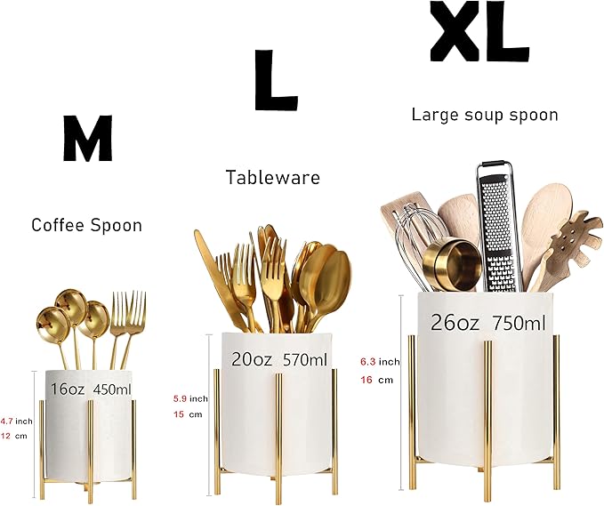 Silverware Holder,Kitchen Utensil Holder,Flatware Organizers With Metal Frame, Mesh Flatware Holder Organizer Perfect for Home, Kitchen, Countertop, Party, Camping, Outdoor and Restaurant