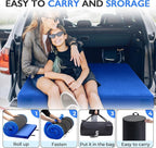 Kingfun 3 Inch CertiPUR-US Memory Foam Camping Mattress, Waterproof Roll up Sleeping Pad, Thick Floor Sleeping Mats for Tent with Removable Travel Bag