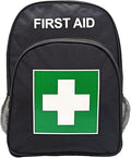 Red Emergency Bag First Aid Backpack Empty Medical First Aid Treatment First Responder Trauma Bags for Hiking Outdoors Travel Camping Pet Dog Cat Daycare (Black Green)