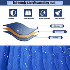 Sleeping Pad,Portable Self Inflating Outdoor Survival Gear | Camping Mattress Pad - for Backpacking Tent Hiking Traveling Beach