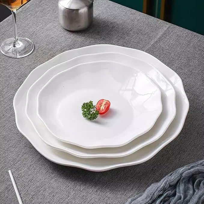 Camping Plates Stir-Fried Dishes, Ritual Dishes, Artistic Conception Dishes, Chinese-Style Private Dishes, Creative Tableware Dishes, Cold Dishes, Cold Dishes Decorative Plate(Medium)