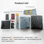 3FULGEAR Tai Chi 2 Ultralight Tent, Bivvy Ground Tent for 2 Person Rainproof Windproof 3/4 Camping Tents Season for Outdoor, Camping, Trekking, Kayaking, Climbing, Hiking, Fishing, Hunting