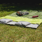 oaskys Double Sleeping Bag for Adults with 2 Pillows - Queen Size XL Waterproof Sleeping Bag for All Season Camping Hiking Backpacking 2 Person Sleeping Bags for Cold Weather & Warm
