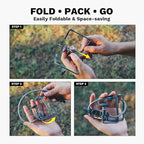 ‌Fire-Maple Petrel Titanium Ultralight Backpack Stove - World's Lightest Remote Stove (95.5g/3.4oz), 2.7kW/9213 BTU/h, Fast Boil, Ultra-Portable for Backpacking, Fast-Packing & Minimalist Camping