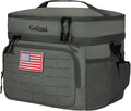 Portable Insulated Cooler Bag, Leakproof Soft-Sided Lunch Bag,8mm Insulation Keeps Cool 16+ for Camping, Beach, Picnics