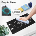 2 Burner Electric Cooktop, 2100W Electric Stove Top Hot Plate, 12 inch Countertop Burner & Built-In Stove Top, 9 Levels of Power, Knob Control, Timer & Kid Safety Lock, Residual Heat Warning