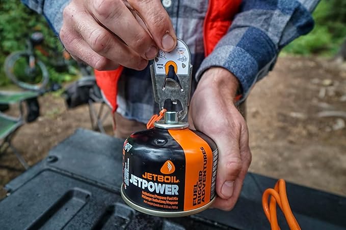 Jetboil Jetpower Fuel for Jetboil Camping and Backpacking Stoves, 100 Grams (2-Pack)