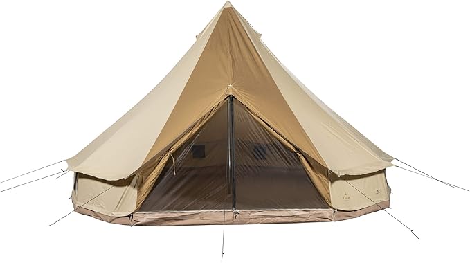 Teton Sports Canvas Tents, Tent for Family Camping in All Seasons, The Right Shelter for Your Base Camp, Waterproof