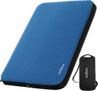 Acacia 4" Thick Self Inflating Sleeping Pad with Foam, Innovative Y-Shaped Telescopic Structure, Ultraportable Camping Air Mattress with Pump Sack, Easy Roll Up Sleep Bed for Travel Tent Car
