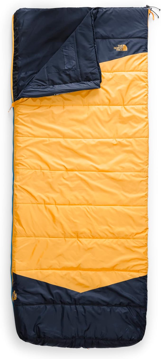 The North Face Sleeping-Bags Dolomite One 15F / -9C, 3-in-1 Insulated Sleeping Bag - Water Repellent, Rectangular Shape, Fleece Lined