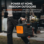 Jackery Explorer 2000 v2 Portable Power Station with 12V Automobile Charging Cable, 2042Wh LiFePO4, 2200W Solar Generator, USB-C PD 100W Fast Charging for Camping, Home Use (Solar Panel Optional)