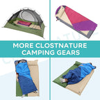 Clostnature Self Inflating Sleeping Pad - 1.5/2/3 inch, Lightweight Inflatable Camping Mattress Pad, Insulated Foam Sleeping Mat for Backpacking, Tent, Hammock