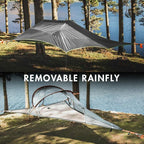 Tentsile Connect V3 2-Person Tree Tent Hammock, The Original Tree Tent Company, 880 Pound Capacity, Portable Treehouse, Heavy Duty Ratchets Included, Designed in The UK