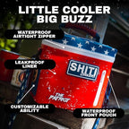 SHITI Coolers Cooler for Camping, Travel, Beach, Soft Lunch Box for Food, Drinks & Ice, Portable, Waterproof 24 Hr Insulated Bag with Shoulder Straps, Customizable