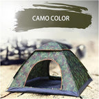 Lightweight Camping Tent Outdoor Easy Set Up Automatic Tent Portable Backpacking Windproof