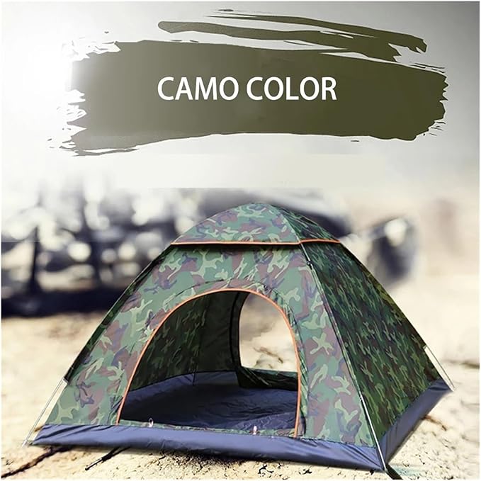 Lightweight Camping Tent Outdoor Easy Set Up Automatic Tent Portable Backpacking Windproof